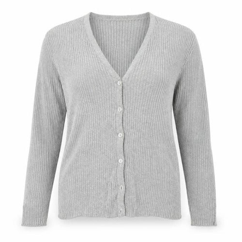 Ozone Womens Green  Knit Cardigan Jumper Size L