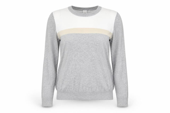 Gap Womens Grey Striped Knit Pullover Jumper Size XS