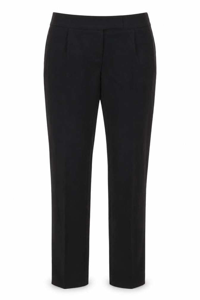 Ferne Cotton Womens Black   Trousers  Size 8 L26 in