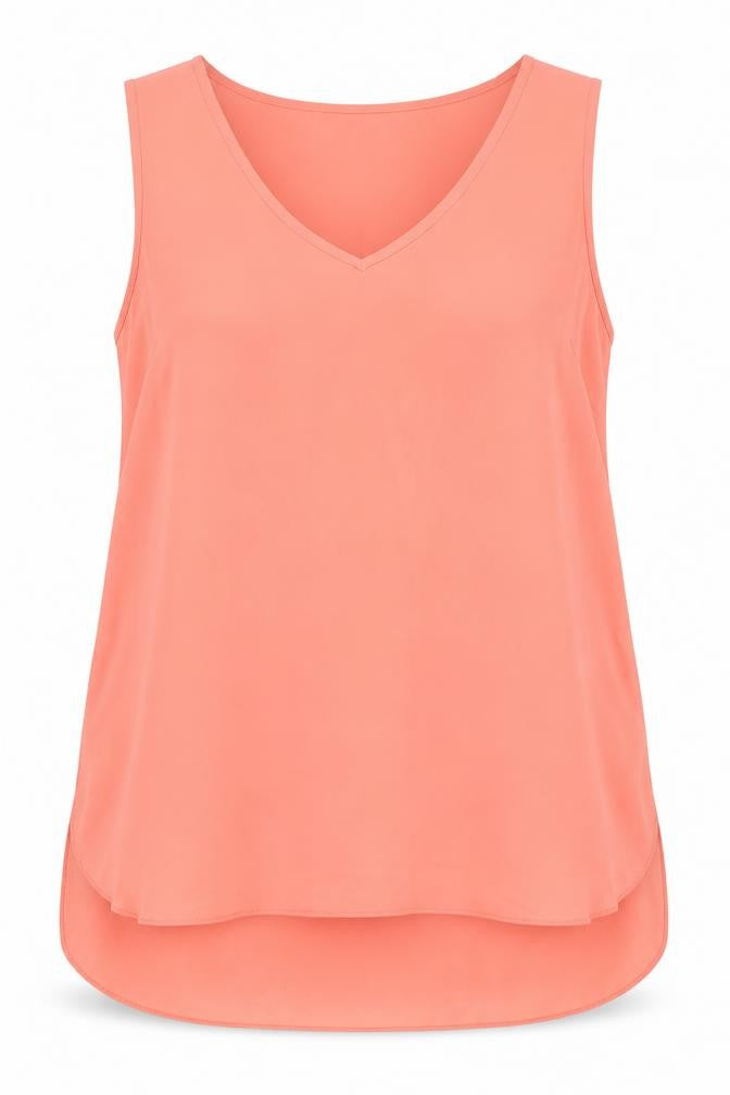New Look Womens Pink   Basic Tank Size 12