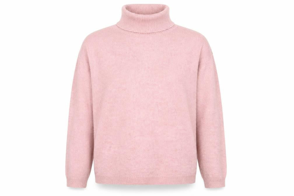 Front view of New Look women’s pink jumper, size M