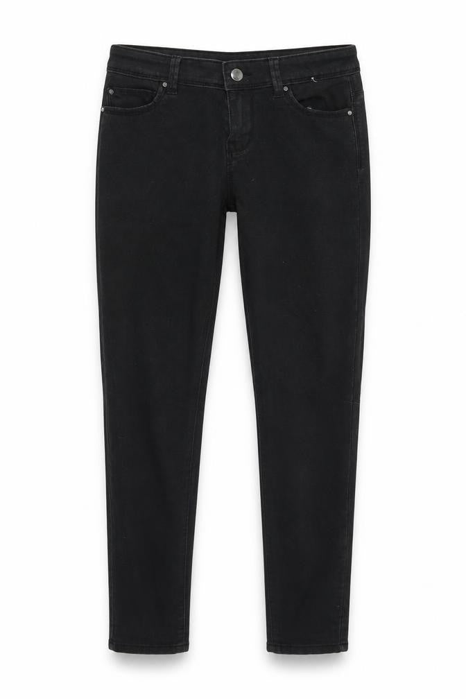 Denim CO Womens Black   Skinny Jeans Size 10 L30 in