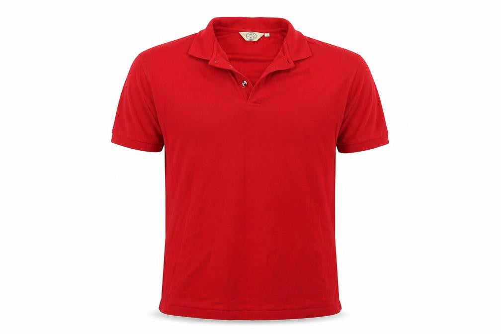 Casual Club Mens Red    Polo Size L