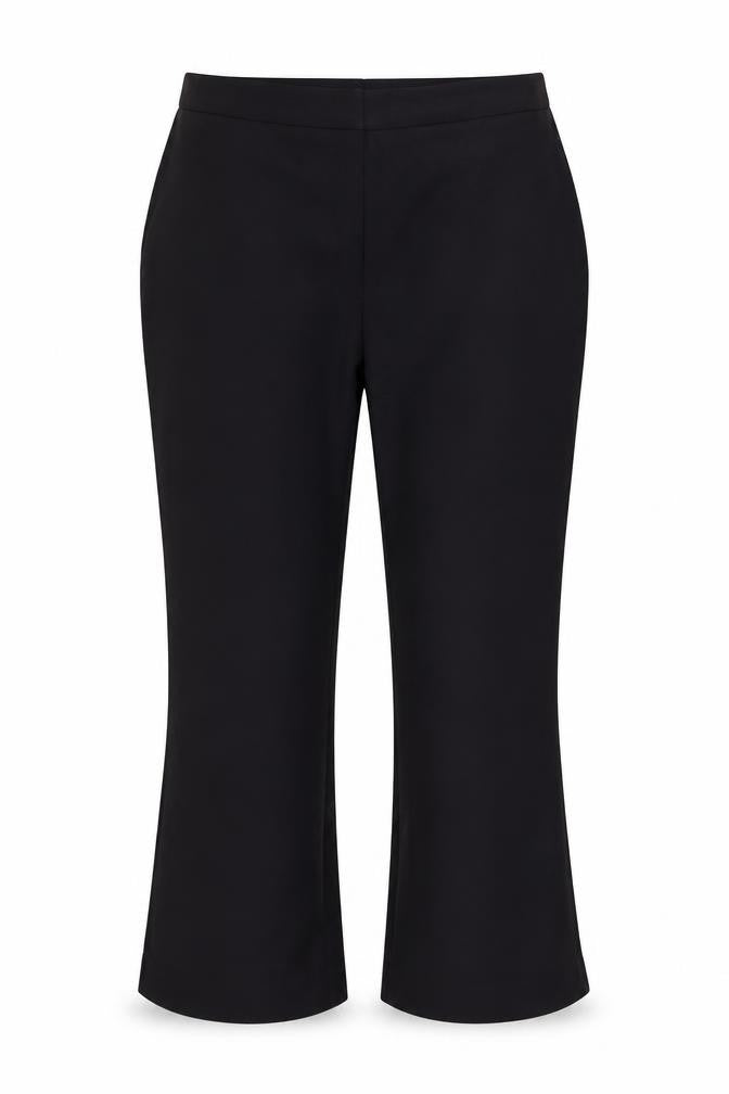 Front view of Principles women’s black trousers, size UK 30, in, 25-inch leg