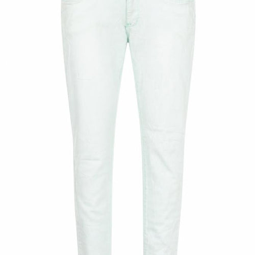 Monday Womens Green  Denim Straight Jeans Size 29 in L29 in