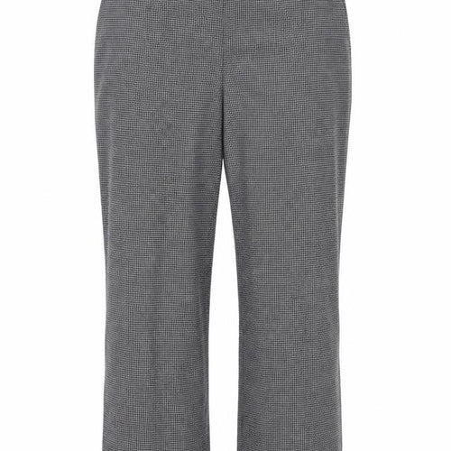 BHS Womens Blue Geometric  Trousers  Size 14 L25 in