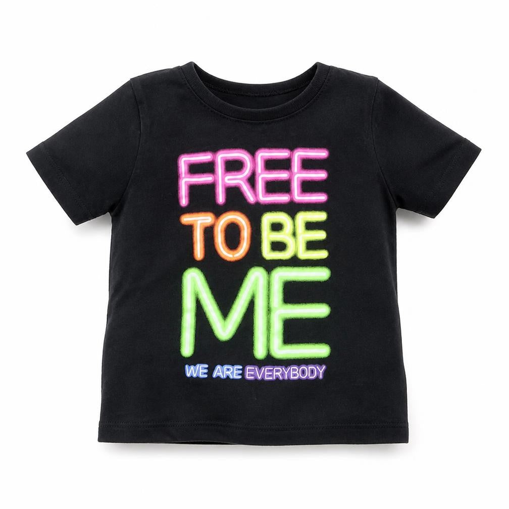 George Baby Black   Basic T-Shirt Size 3-6 Months  - free to be me