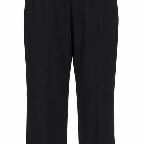 Wilkies Womens Black   Capri Trousers Size 18 L26 in