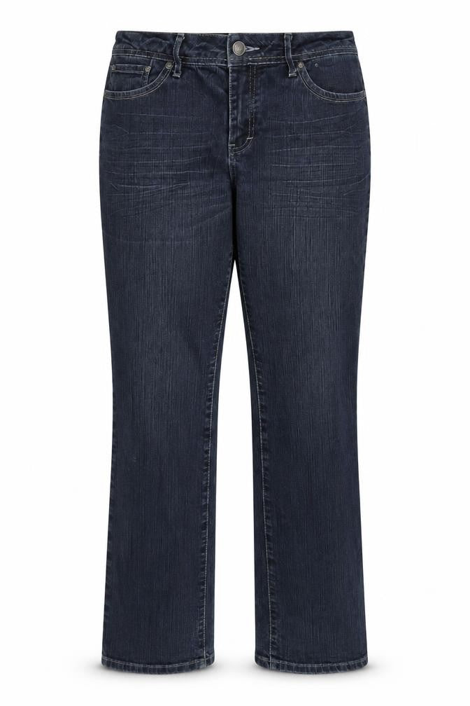 Multiblu Womens Blue  Denim Straight Jeans Size 40 in L32 in