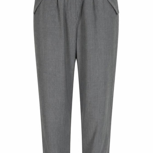 New Look Womens Grey   Carrot Trousers Size 12 L26 in