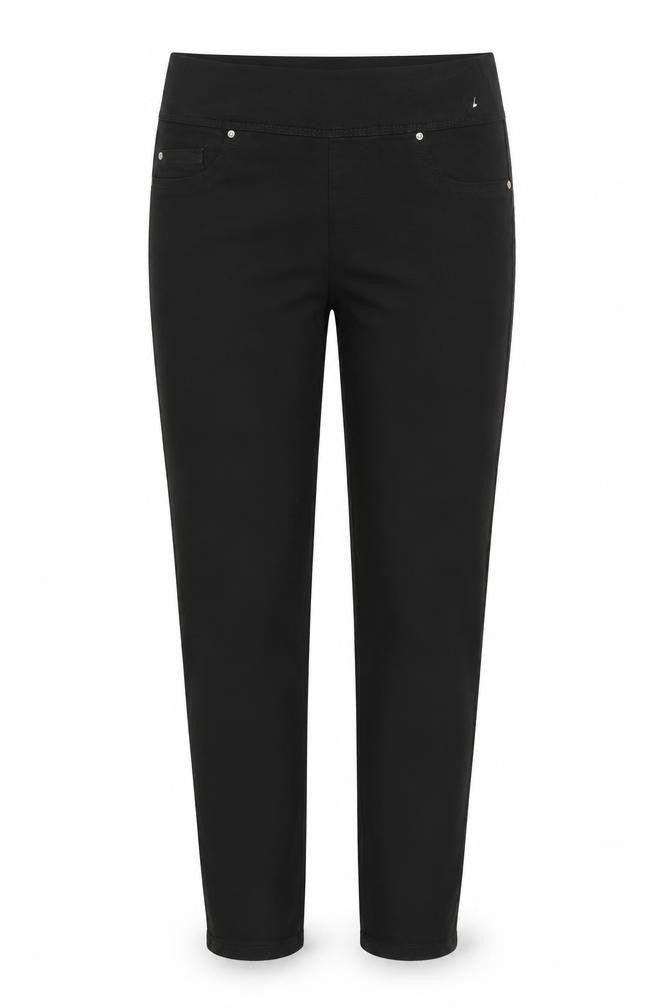 DENIM AND CO Womens Black   Jegging Leggings Size 12 L30 in - Stretch waistband
