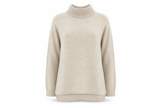 Front view of Only women’s beige jumper, size L