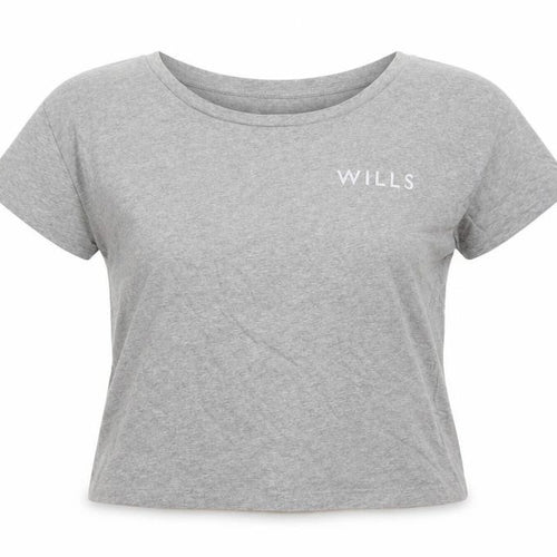 Jack Wills Womens Grey   Basic T-Shirt Size 6