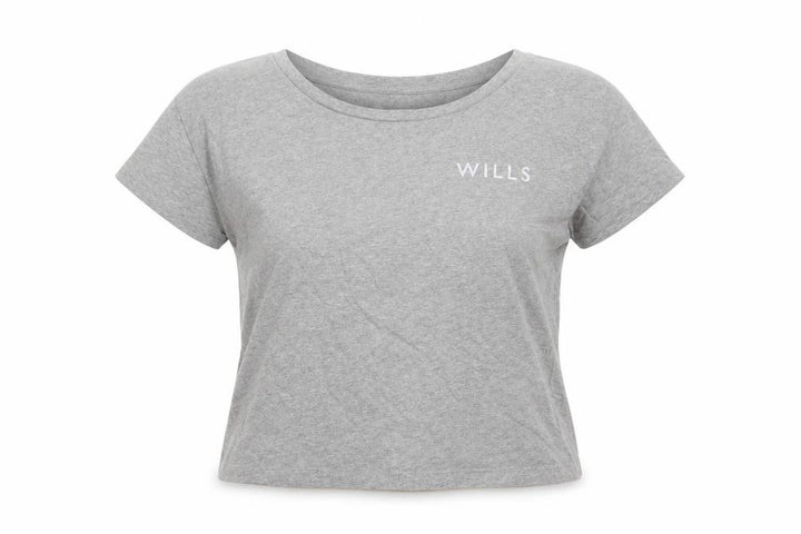 Jack Wills Womens Grey Basic T-Shirt Size 6