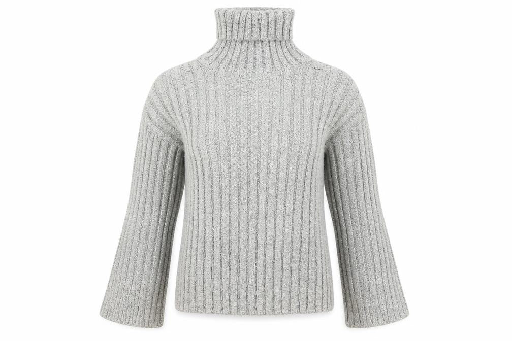 Topshop Womens Grey   Pullover Jumper Size 4