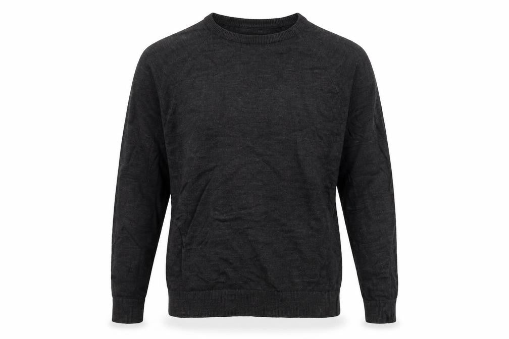 Front view of River Island women’s grey jumper, size M