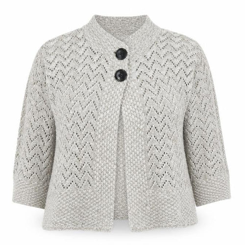 Voguish Womens Beige   Cardigan Jumper Size M