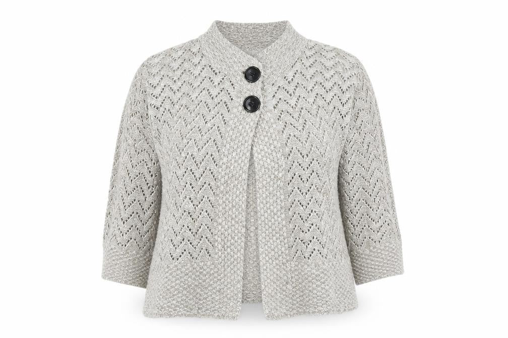 Voguish Womens Beige   Cardigan Jumper Size M