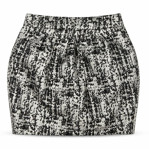 Lipsy Womens Black Geometric  A-Line Skirt Size 30 in