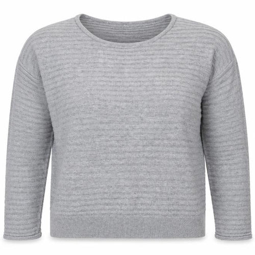 Mango Womens Grey  Knit Pullover Jumper Size S