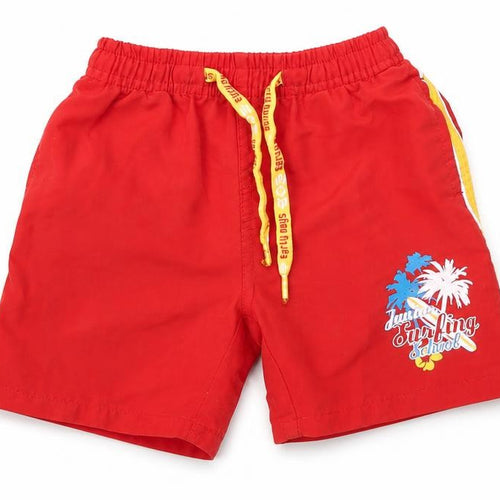 Earlydays Boys Red   Cropped Trousers Size 12-18 Months