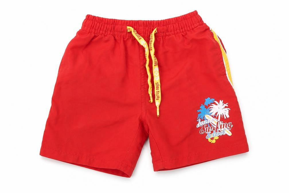 Earlydays Boys Red   Cropped Trousers Size 12-18 Months