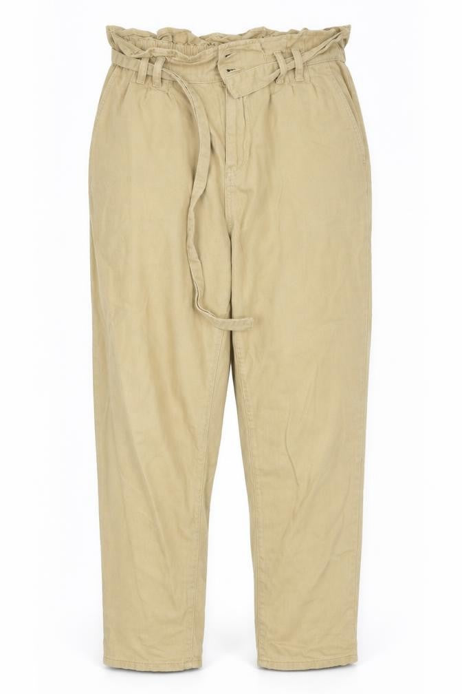 Denim & Co. Womens Beige   Straight Jeans Size 14 L28 in