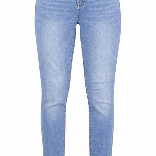 Denim & Co. Womens Blue   Skinny Jeans Size 8 L31 in