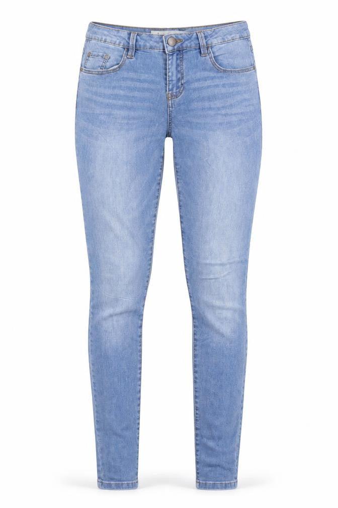 Denim & Co. Womens Blue   Skinny Jeans Size 8 L31 in