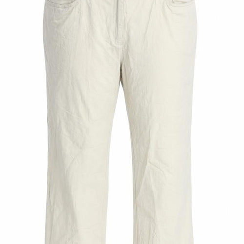 CAROLINE VANITY Womens Beige   Trousers  Size 14 L26 in