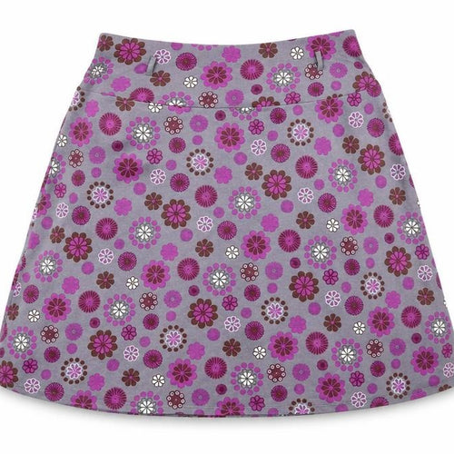 La Redoute Womens Grey Floral  A-Line Skirt