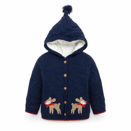 F&F Baby Blue  Knit Jacket Coatigan Size 6-9 Months