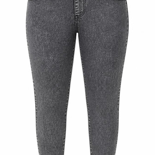 Denim & Co. Womens Black  Denim Jegging Jeans Size 12 L29 in
