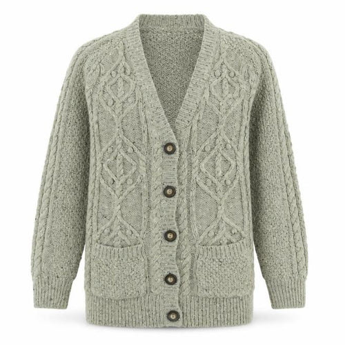 12 Womens Brown  Knit Jacket Coatigan Size 12