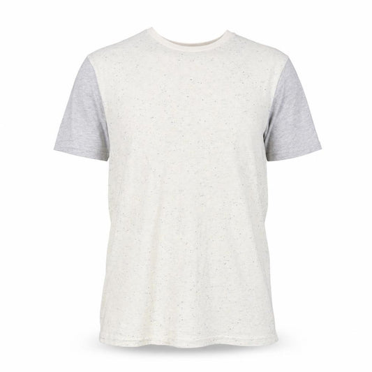Front view of Topman men’s beige t-shirt, size XS