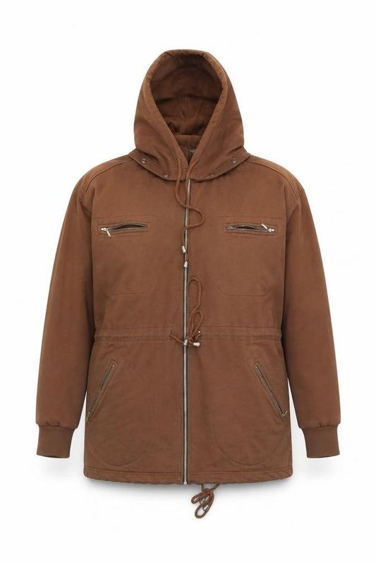 Front view of Dash women’s brown jacket, size L