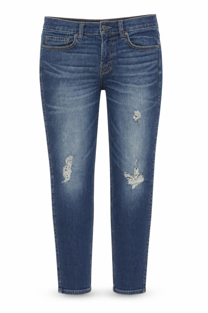 Hollister Womens Blue Denim Skinny Jeans Size 29 in L26 in