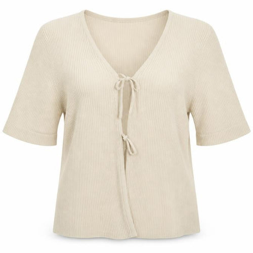 BM Womens Beige   Cardigan Jumper Size L