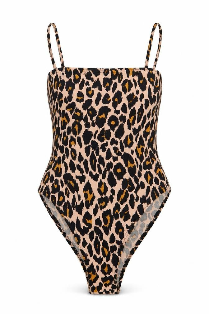 Boohoo Womens Multicoloured Animal Print  Bodysuit One-Piece Size 14