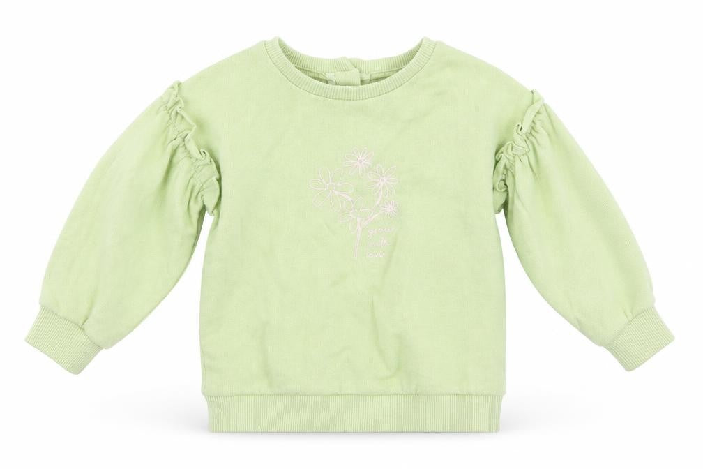 Asda George Girls Green   Pullover Jumper Size 3-6 Months
