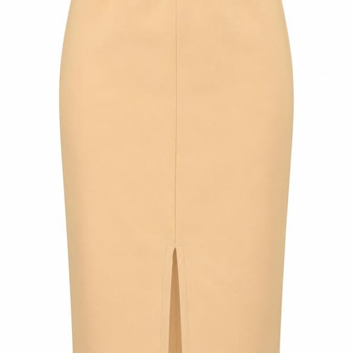 Missguided Womens Beige   Straight & Pencil Skirt Size 8