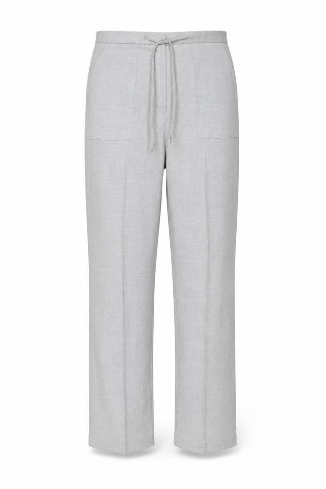 For Women Womens Grey   Trousers  Size 12 L29 in