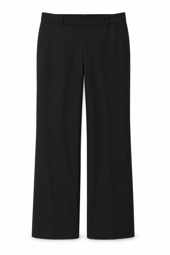 Preworn  Womens Black   Trousers  Size 32 in L31 in