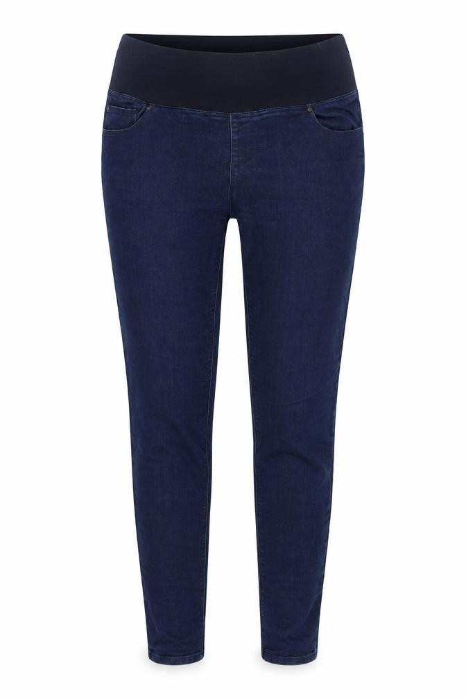 deniem & co Womens Blue   Trousers  Size 12 L29 in