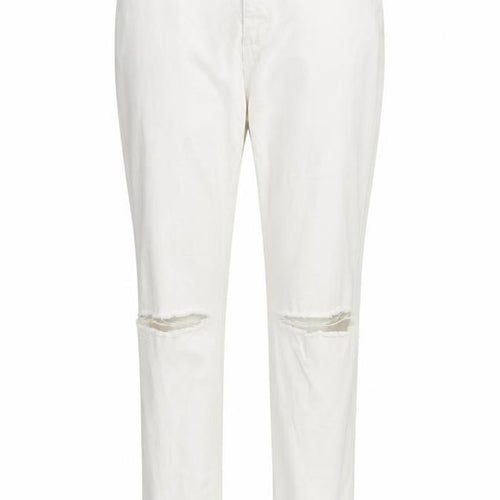 deniem & co Womens White   Trousers  Size 10 L27 in