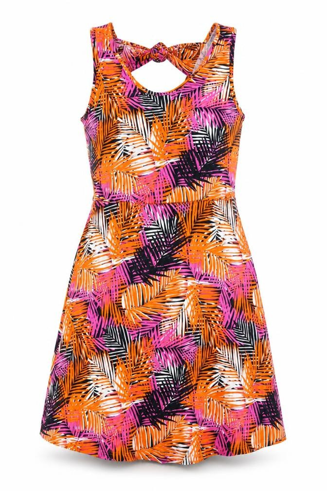 George Womens Multicoloured Geometric Jersey Fit & Flare  Size S