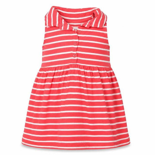 NEXT Girls Red Striped Jersey Fit & Flare  Size 18-24 Months