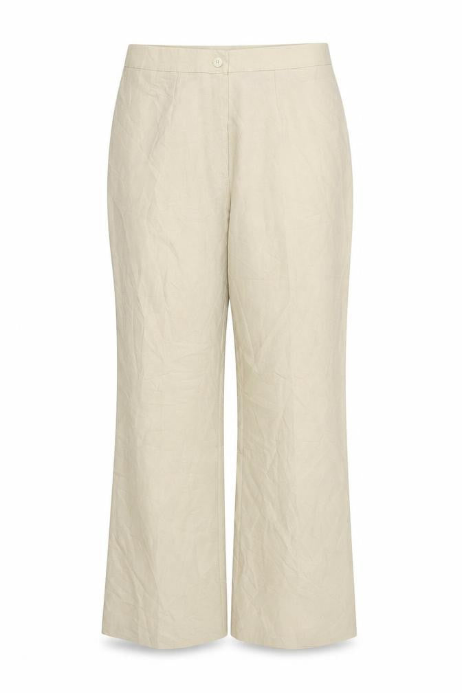 GEBER Womens Beige   Trousers  Size 14 L30 in