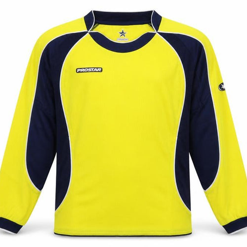Prostar Boys Yellow   Jersey T-Shirt Size 10 Years