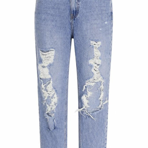 Denim Co Womens Blue  Denim Mom Jeans Size 6 L27 in